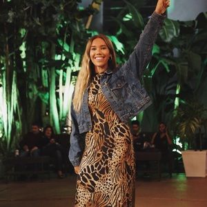 Novella Royale Cheetah Print Dress